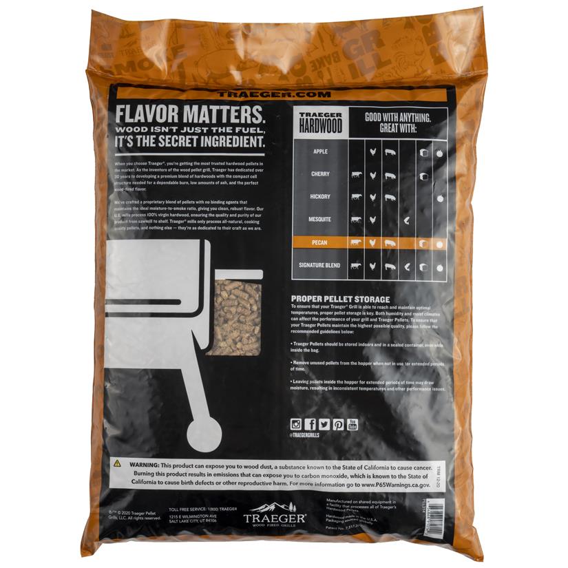 Offre pack de 10 sacs de pellets Pecan, combustible pour barbecue, vue de détail